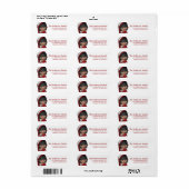 Santa's Little Helper Elf Kerstmis d3 Etiket (Full Sheet)