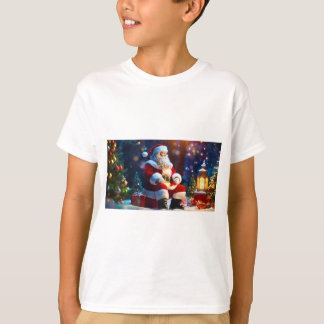 "Santa's Little Helper: Festive Boy's T-shirt"? T-shirt