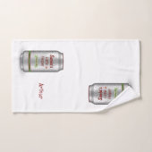 Santa's Little Helper Holiday Ale gepersonaliseerd Bad Handdoek (Handdoek)