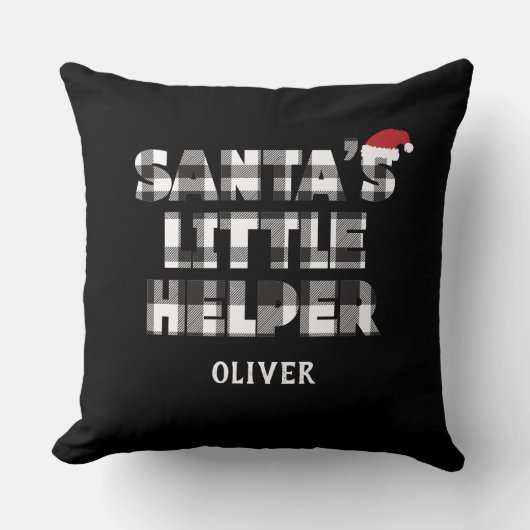 Santa's little helper Personalized  Kussen (Voorkant)