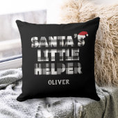 Santa's little helper Personalized  Kussen
