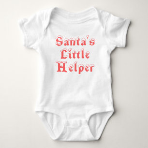 Santa's Little Helper - roze Romper