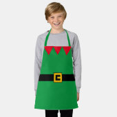 Santa's Little Helper Schattige Elf Christmas Scho Schort (Gedragen)