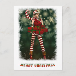 Santas Little Helper Sophie Feestdagenkaart