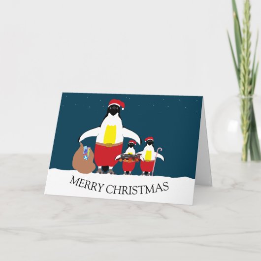 Santa's Little Helpers Holiday Card Feestdagen Kaart (Voorkant)