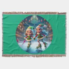 Santa's Little Helpers zijn ijshockeyers binnenshu Deken