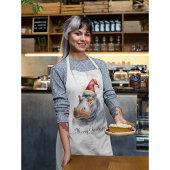 Santa's Little Hippo, op maat Schort