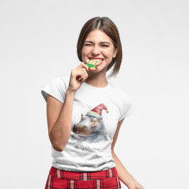 Santa's Little Hippo, op maat T-shirt