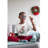 Santa's Little Hippo, op maat T-shirt