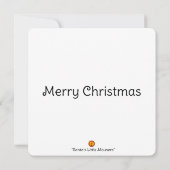 "Santa's Little Mousers" - kerstkaart (Achterkant)