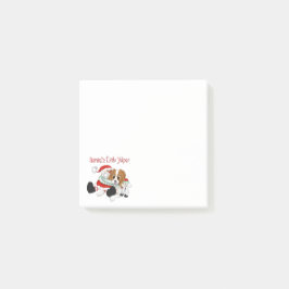 Santa's Little Yelper Cavalier King Charles Post-it® Notes