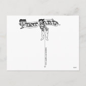 "SANTA'S LOG CABIN WORKSHOP" ORIGINAL PHOTOGRAY FEESTDAGENKAART (Achterkant)