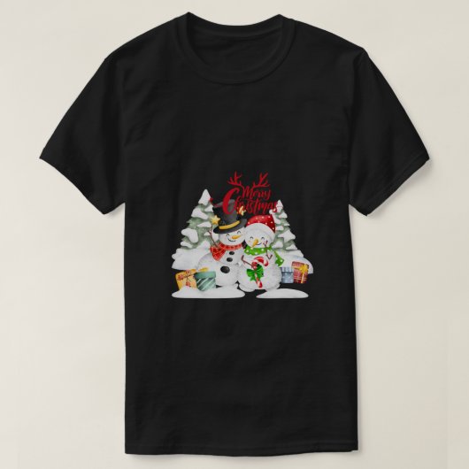Santa's Magic, Rudolph's Light Special Gift T-shirt (Design voorkant)