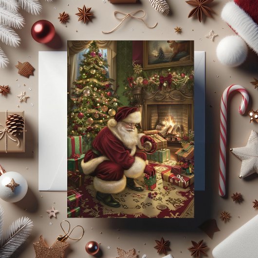 Santa's Magical Christmas Delivery Kaart