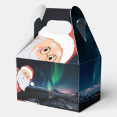 Santa's Magical Northern Lights Favoriete Box Bedankdoosjes (Achterkant)