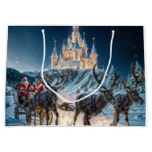 Santa's magische kasteel levering groot cadeauzakje (Voorkant)