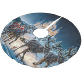 Santa's magische kasteel levering kerstboom rok (Gekanteld)