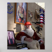 Santa's Man Cave Poster (Voorkant)