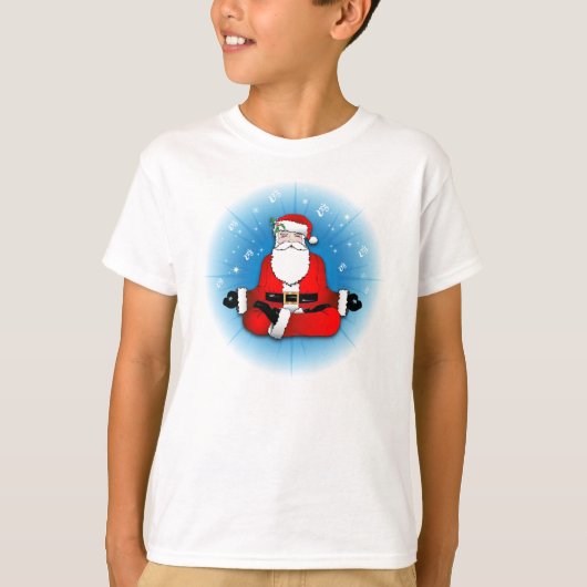 Santas Meditation T-shirt (Voorkant)