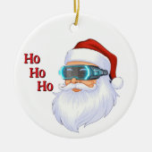 Santa's Merry Christmas Ornament (Voorkant)