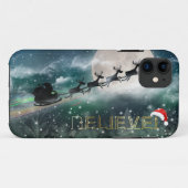 Santa's Midnight Ride kerstiPhone 5/5S Hoesjes (Achterkant (horizontaal))