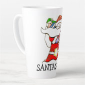 Santa's Milk Latte Mok (Linkerhoek)