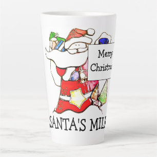 Santa's Milk Latte Mok