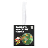 Santa's Mince Pie Radar Decoratie (Voorkant)