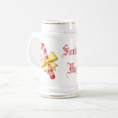 Santa's Mok Christmas Stein (Voorkant links)