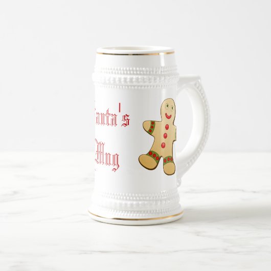Santa's Mok Christmas Stein (Voorkant rechts)