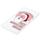 Santa's Mustache Rides magneet (Linkerzijde)