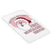Santa's Mustache Rides magneet (Rechterzijde)