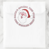 Santa's Mustache Rides stickers (Tas)