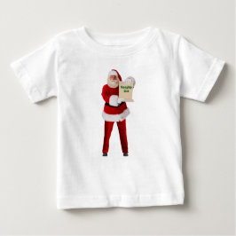 Santa's Naughty List Baby T-shirt