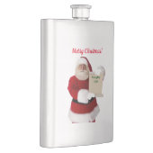 Santas Naughty List Flask Flacon (Rechts)
