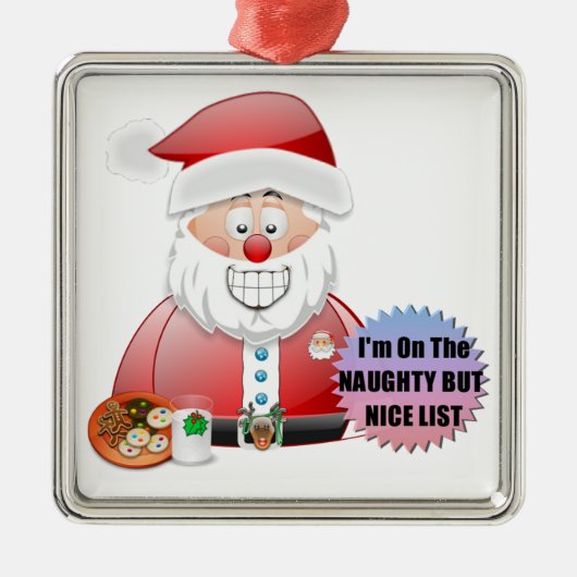 Santa's Naughty List Ornament (Voorkant)