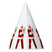 Santa's Naughty List Party Pet Feesthoedjes (Achterkant)