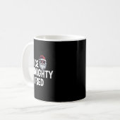 Santa's Naughty Or Nice List I Tried Christmas Koffiemok (Voorkant links)