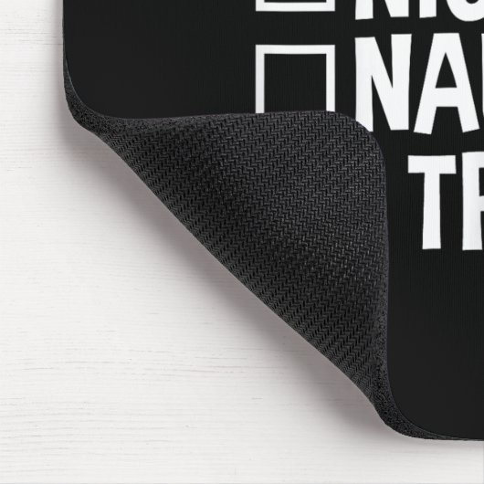 Santa's Naughty Or Nice List I Tried Christmas  Muismat (Hoek)