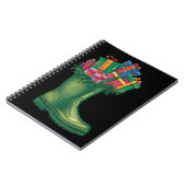 Santa's New Boots Notitieboek (Linkerzijde)