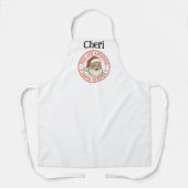 Santas Nice lijst bakken Schort (Voorkant)