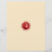 Santa's Nice List Certificering (Achterkant)