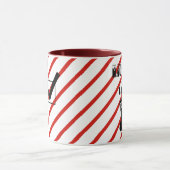Santas Nice list naughed list Kerstkunst Mok (Midden)
