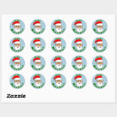 Santa's Nice List Stickers (Vel)