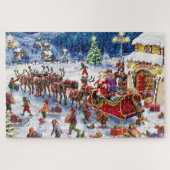 Santa's Noordpool Vertrek Legpuzzel (Horizontaal)