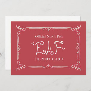Santa's North Pole Elf Report Kaart