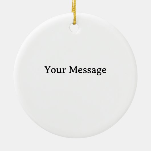 Santa's North Pole Holiday Golfing Fun Keramisch Ornament (Achterkant)