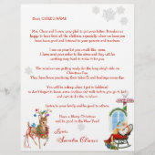 Santa's North Pole Reindeer Letter to Your Child (Voorkant)
