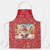 Santa's Official Cookie baker Schort (Voorkant)
