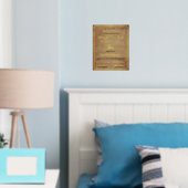 Santa's Official Nice List Certificaat Folie Afdru Afdrukken (Insitu (Slaapkamer))